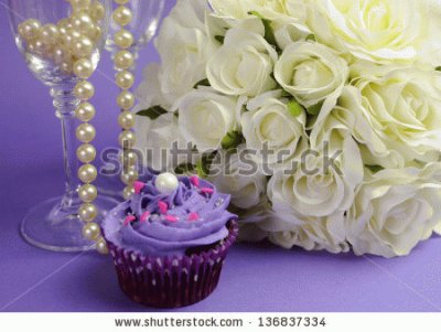 Bouquet Cupcake and Pearls