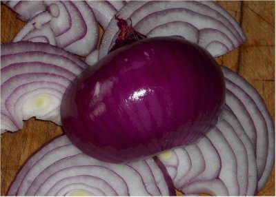 Vibrant Purple Onion