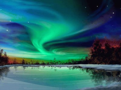 Aurora Boreal-Alaska