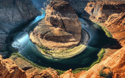 Horseshoe bend of the Colorado River