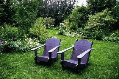 Purple Garden Chairs