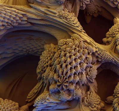 microscopic honey comb