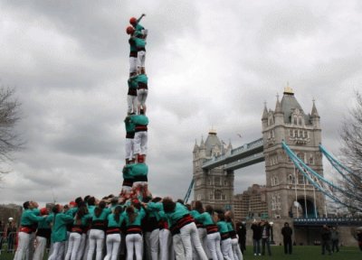 Castellers a Londres