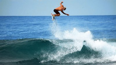 Flight to the Flats Alley Oop-US Open of Surfing