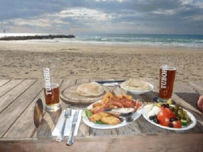 beach food Haifa