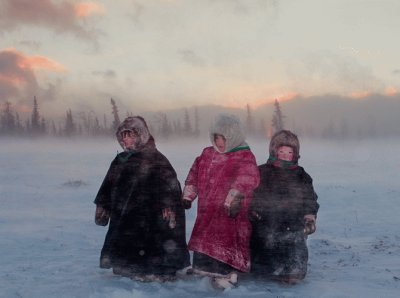 reindeer herder children