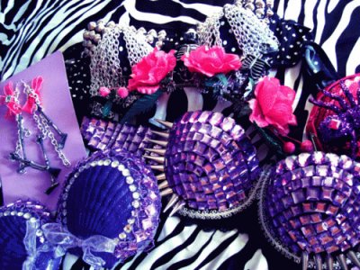 Purple Rave Bras