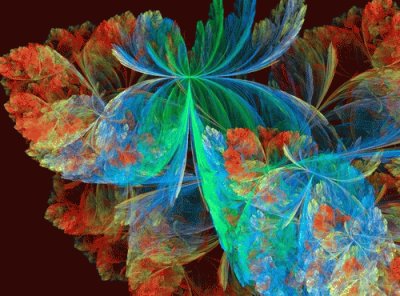 colorful fractal