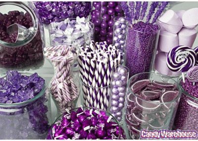 Purple Candy Buffet