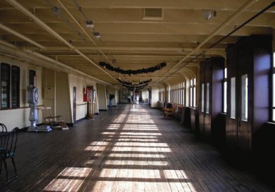 Queen Mary deck