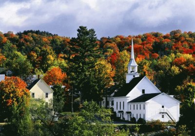 New England landscape