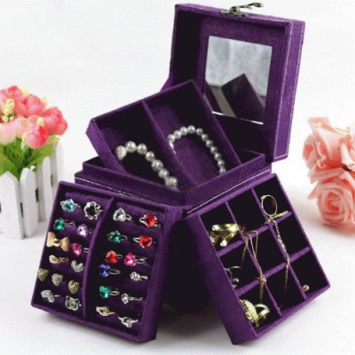 Purple Jewelry Box