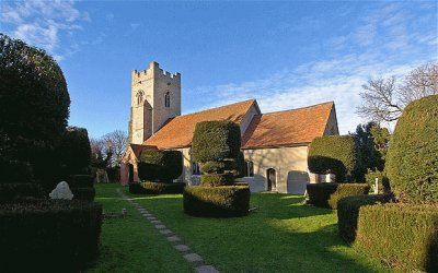 Borley church and rectory