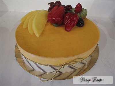 Mango mousse