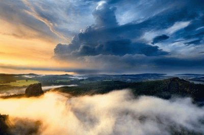 clouds and sky