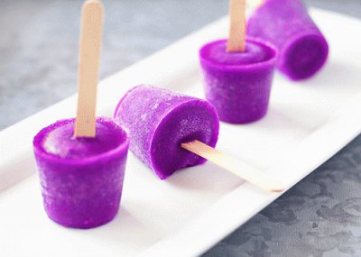 Purple Popcicles-Yummy!