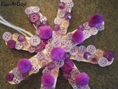 Snowflake Ornament-Craft Art