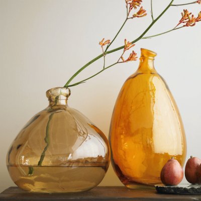 earth tone vases