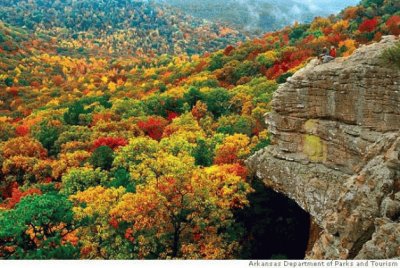 autumn in the Ozarks