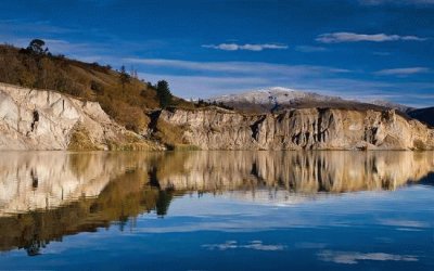 Lake Blue in St Bathans