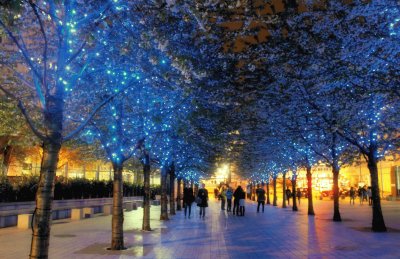 Blue Walkway London Eye