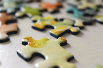 Jigsaw pieces