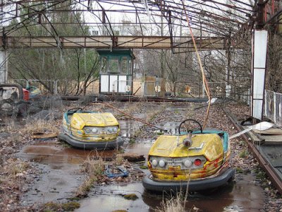 abandoned fun park