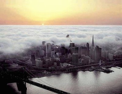 foggy San Francisco