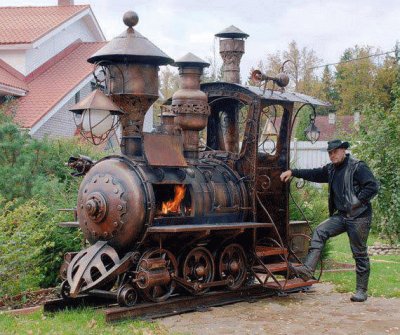 locomotive barbecue