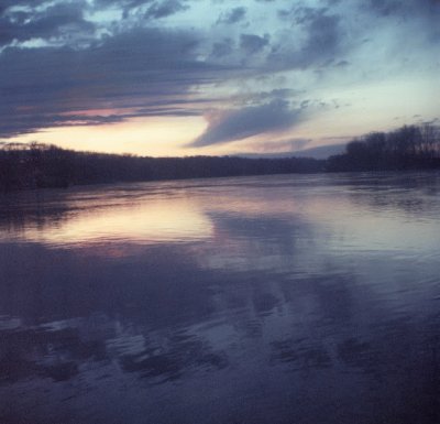 evening on the lake