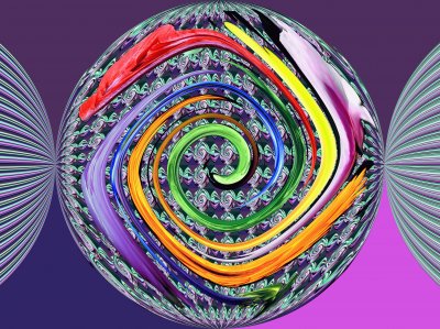 פאזל של swirl circle