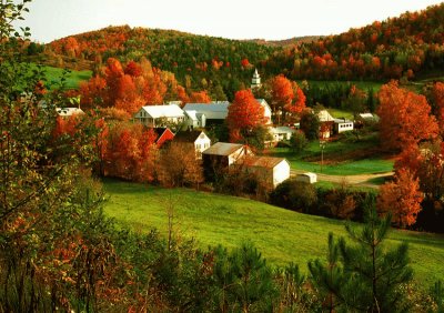 autumn in Vermont