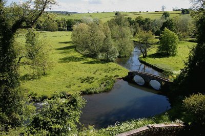 countryside at Haddon Hall