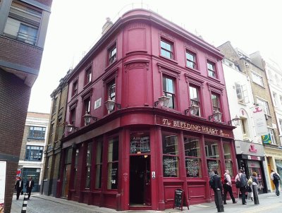 bleeding heart tavern london