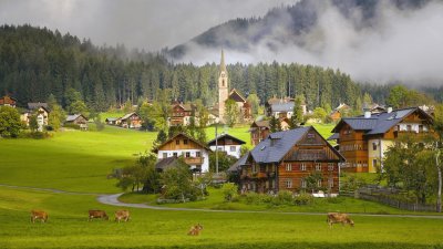 alpine village