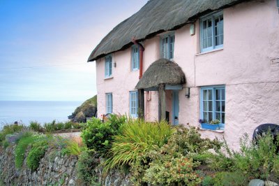 Pink Cottage Cornwall