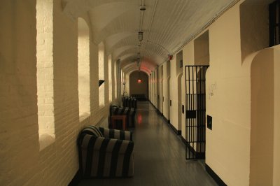 haunted interior Ottawa jail hostel