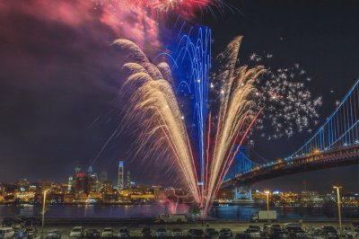 Delaware River fireworks