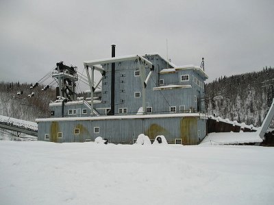 Gold dredger Yukon territory