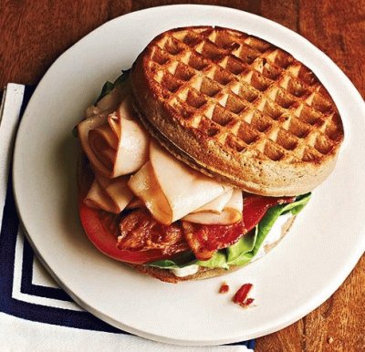 chicken blt waffles