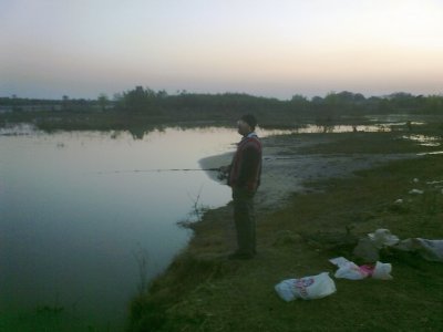 AMANECER PESCANDO