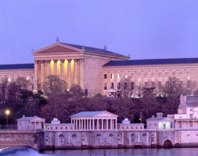 art museum and water works