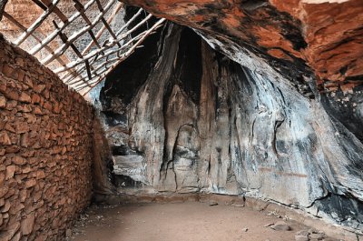 cliff dwelling interior