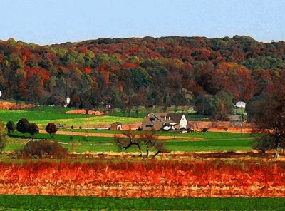 Lancaster country farm