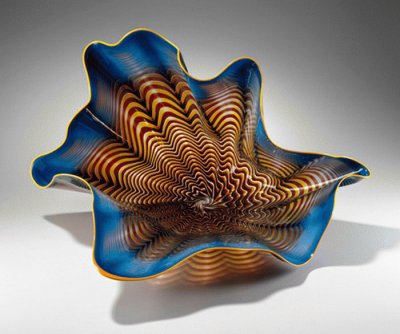 chihuly blue