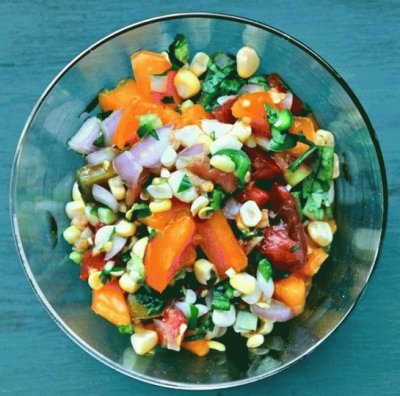 tomato corn salsa