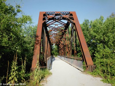 trestle over stream