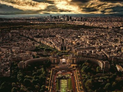 Paris from the Eiffel Tower