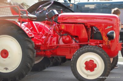 vintage tractor