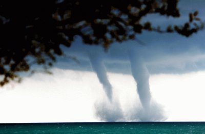 water spouts